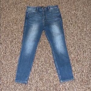 High-Rise Crop Super Skinny